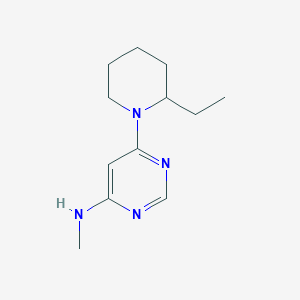 6-(2-ethylpiperidin-1-yl)-N-methylpyrimidin-4-amine