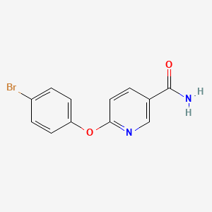 6-(4-Bromophenoxy)nicotinamide