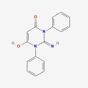 6-hydroxy-2-imino-1,3-diphenyl-2,3-dihydropyrimidin-4(1H)-one