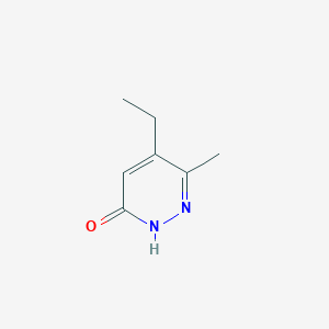molecular formula C7H10N2O B1491717 5-Ethyl-6-methyl-2,3-dihydropyridazin-3-one CAS No. 1519668-30-4