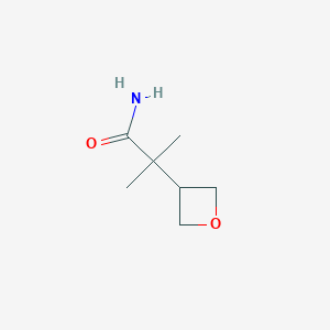 2-Methyl-2-(oxetan-3-yl)propanamide