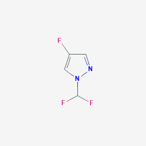 1-(Difluoromethyl)-4-fluoro-1H-pyrazole