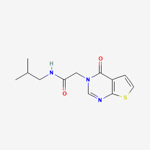 n-Isobutyl-2-(4-oxothieno[2,3-d]pyrimidin-3(4h)-yl)acetamide