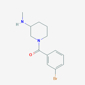 (3-Bromophenyl)(3-(methylamino)piperidin-1-yl)methanone