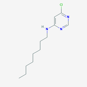 molecular formula C12H20ClN3 B1491728 6-chloro-N-octylpyrimidin-4-amine CAS No. 1556644-01-9
