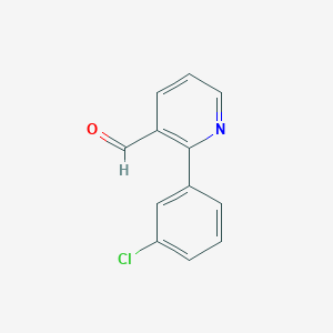 2-(3-Chlorophenyl)-pyridine-3-carbaldehyde