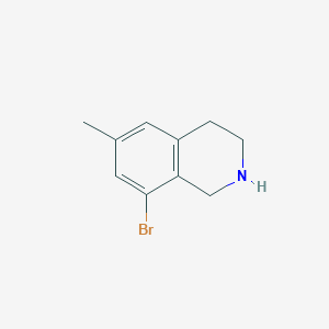 molecular formula C10H12BrN B1491736 8-Bromo-6-methyl-1,2,3,4-tetrahydroisoquinoline CAS No. 1558225-52-7