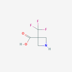 3-(Trifluoromethyl)azetidine-3-carboxylic acid