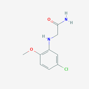 2-((5-Chloro-2-methoxyphenyl)amino)acetamide