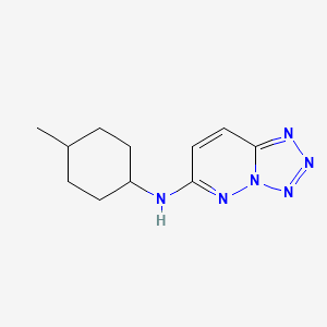 N-(4-methylcyclohexyl)tetrazolo[1,5-b]pyridazin-6-amine