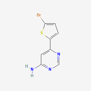 6-(5-Bromothiophen-2-yl)pyrimidin-4-amine