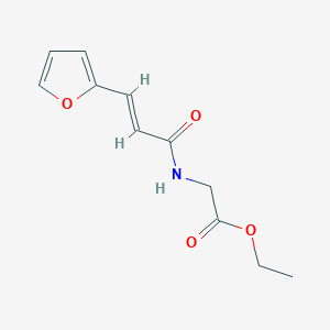 Ethyl (E)-(3-(furan-2-yl)acryloyl)glycinate