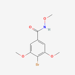 4-bromo-N,3,5-trimethoxybenzamide