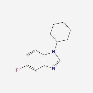 1-Cyclohexyl-5-fluorobenzimidazole