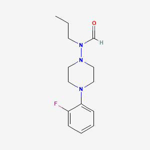 N-(4-(2-fluorophenyl)piperazin-1-yl)-N-propylformamide