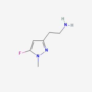 2-(5-fluoro-1-methyl-1H-pyrazol-3-yl)ethanamine