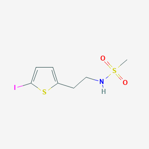 n-(2-(5-Iodothiophen-2-yl)ethyl)methanesulfonamide