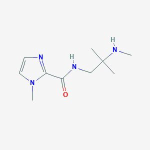 1-Methyl-N-(2-methyl-2-(methylamino)propyl)-1h-imidazole-2-carboxamide