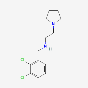 molecular formula C13H18Cl2N2 B14917809 N-(2,3-dichlorobenzyl)-2-(pyrrolidin-1-yl)ethanamine 