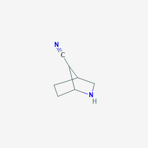 2-Azabicyclo[2.2.1]heptane-7-carbonitrile