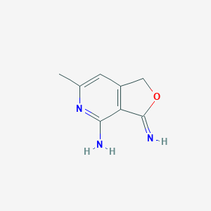 3-Imino-6-methyl-1,3-dihydrofuro[3,4-c]pyridin-4-amine