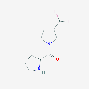 3-(Difluoromethyl)-1-prolylpyrrolidine