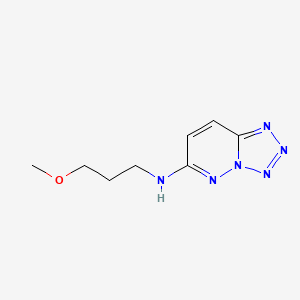 N-(3-methoxypropyl)tetrazolo[1,5-b]pyridazin-6-amine