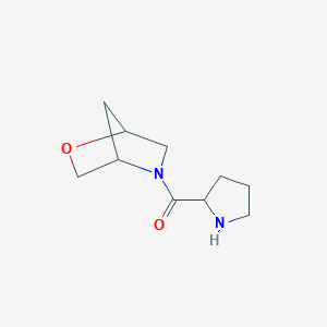 molecular formula C10H16N2O2 B1491799 5-Prolyl-2-oxa-5-azabicyclo[2.2.1]heptane CAS No. 1849896-86-1