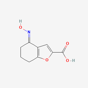 4-(Hydroxyimino)-4,5,6,7-tetrahydrobenzofuran-2-carboxylic acid