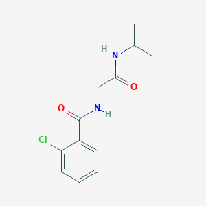 2-Chloro-N-(2-(isopropylamino)-2-oxoethyl)benzamide