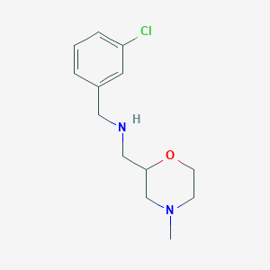 n-(3-Chlorobenzyl)-1-(4-methylmorpholin-2-yl)methanamine