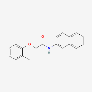 molecular formula C19H17NO2 B14918094 2-(2-methylphenoxy)-N-(naphthalen-2-yl)acetamide 