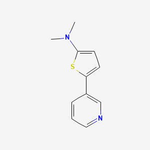 N,N-dimethyl-5-(pyridin-3-yl)thiophen-2-amine