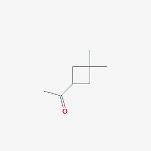 molecular formula C8H14O B1491813 1-(3,3-Dimethylcyclobutyl)ethan-1-one CAS No. 34970-17-7