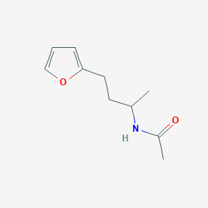 n-(4-(Furan-2-yl)butan-2-yl)acetamide