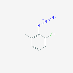 molecular formula C7H6ClN3 B1491816 2-叠氮-3-氯甲苯 CAS No. 1357600-95-3