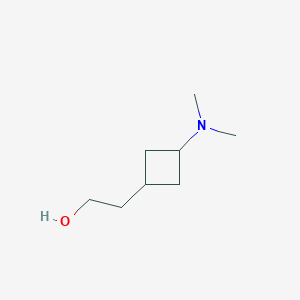 2-[3-(Dimethylamino)cyclobutyl]ethanol