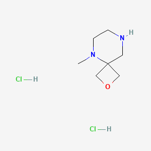 5-Methyl-2-oxa-5,8-diazaspiro[3.5]nonane dihydrochloride