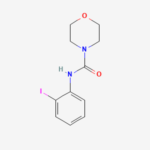 molecular formula C11H13IN2O2 B14918250 N-(2-iodophenyl)morpholine-4-carboxamide 