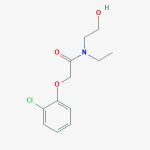 2-(2-chlorophenoxy)-N-ethyl-N-(2-hydroxyethyl)acetamide