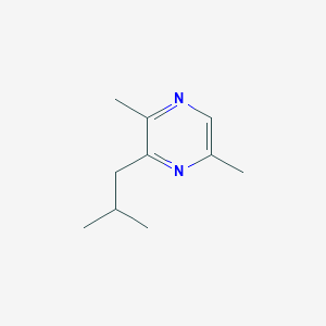 molecular formula C10H16N2 B149183 2,5-二甲基-3-(2-甲基丙基)吡嗪 CAS No. 32736-94-0