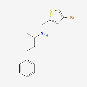 n-((4-Bromothiophen-2-yl)methyl)-4-phenylbutan-2-amine