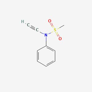 N-Ethynyl-N-phenylmethanesulfonamide