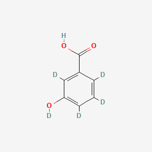 molecular formula C7H6O3 B14918369 3-Hydroxybenzoic acid-d5 