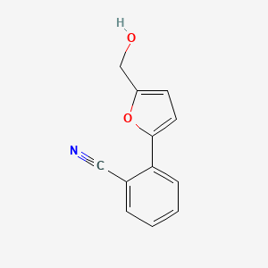 2-[5-(Hydroxymethyl)furan-2-yl]benzonitrile