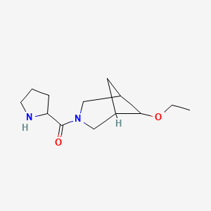 6-Ethoxy-3-prolyl-3-azabicyclo[3.1.1]heptane