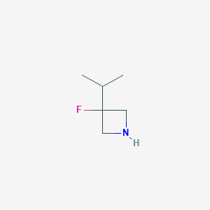 3-Fluoro-3-isopropyl-azetidine