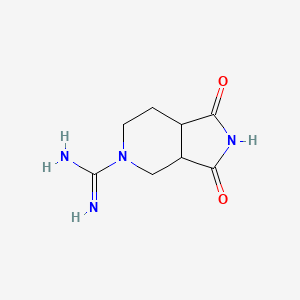 1,3-dioxooctahydro-5H-pyrrolo[3,4-c]pyridine-5-carboximidamide