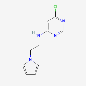 N-(2-(1H-pyrrol-1-yl)ethyl)-6-chloropyrimidin-4-amine