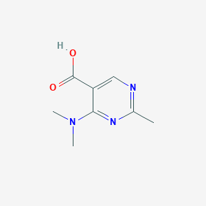 4-(Dimethylamino)-2-methylpyrimidine-5-carboxylic acid